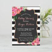 baby shower kaart (Staand voorkant)