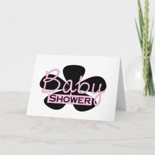 Baby shower kaart