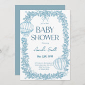  Baby shower Kaart (Voorkant / Achterkant)