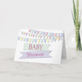 Baby shower kaart (Voorkant)