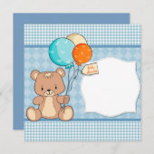 Baby Shower Kaart (Voorkant / Achterkant)