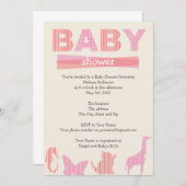 Baby Shower Kaart (Voorkant / Achterkant)