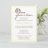 Baby Shower Kaart (Staand voorkant)