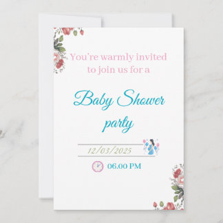 BABY SHOWER KAART