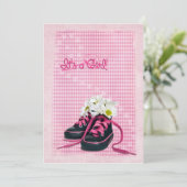 Baby shower kaart (Staand voorkant)