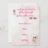 Baby shower kaart (Achterkant)