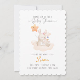 Baby shower kaart
