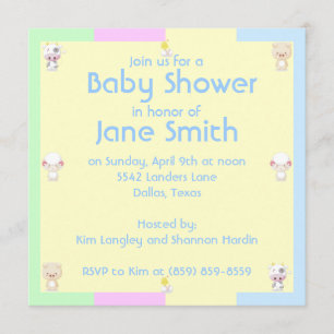 Baby Shower Kaart