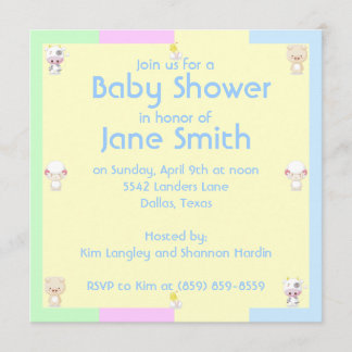 Baby Shower Kaart