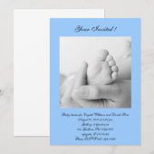 baby shower kaart (Voorkant / Achterkant)