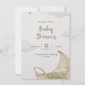 Baby shower kaart (Achterkant)