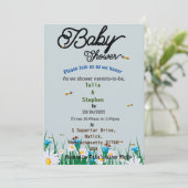 Baby shower kaart (Staand voorkant)