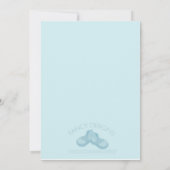 Baby shower kaart (Achterkant)