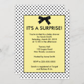 Baby Shower Kaart (Voorkant / Achterkant)