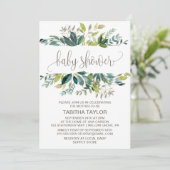 Baby shower kaart (Staand voorkant)