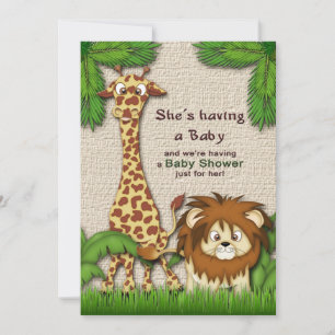 Baby shower kaart