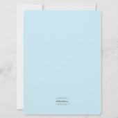 baby shower Kaart voor luier (Achterkant)