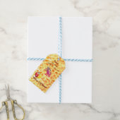 Baby shower - Kanker / Krab Cadeaulabel (Met Touw)
