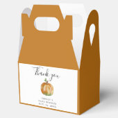 Baby shower kleine pompoHerfst Bedankdoosjes (Geopend)