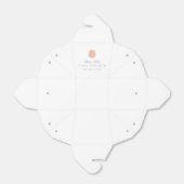 Baby shower koraalrif bedankdoosjes (Uitgevouwen)