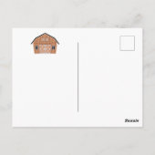 BABY SHOWER | Kute Koe Briefkaart (Achterkant)