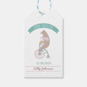 Baby shower Label van bosland Cadeaulabel