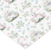 Baby shower lammeren tafelkleed (Gekanteld)