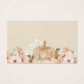 Baby shower Livre Demande Parties scintillant Gold (Dos)