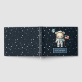 Baby shower Livre d'hôtes Teddy Bear Astronaut Boy (Complet)