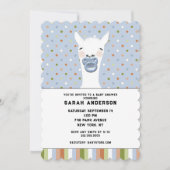 Baby shower Llama Theme Kaart (Voorkant)