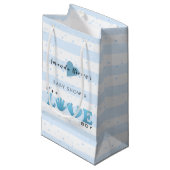 Baby shower Love Baby Boy Klein Cadeauzakje (Voorkant Gekanteld)