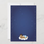 Baby shower Love You The Moon and Back Invitation (Dos)