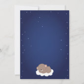 Baby shower Love You The Moon and Back Invitation (Dos)