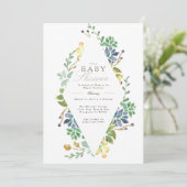 Baby shower lunaire | INVITATION (Debout devant)