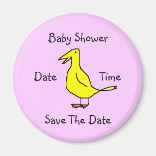 Baby shower - magneet