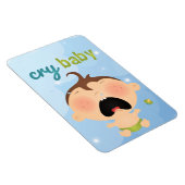 Baby shower Magnet Magneet (Rechterzijde)