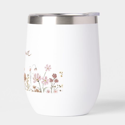 Baby shower Mama Fleur sauvage en terre cuite (Gauche)