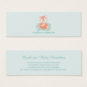 Baby shower maman et bébé Fox Boy Demande de réser