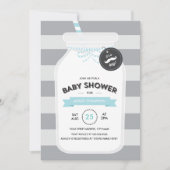  Baby shower melkfles Kaart (Voorkant)