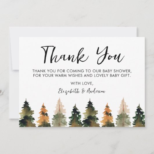 Baby shower Merci Automne (Devant)