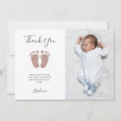 Baby shower Merci photo (Devant)