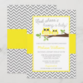 Baby shower met grijze kaas voor oraal gebruik kaart (Voorkant / Achterkant)