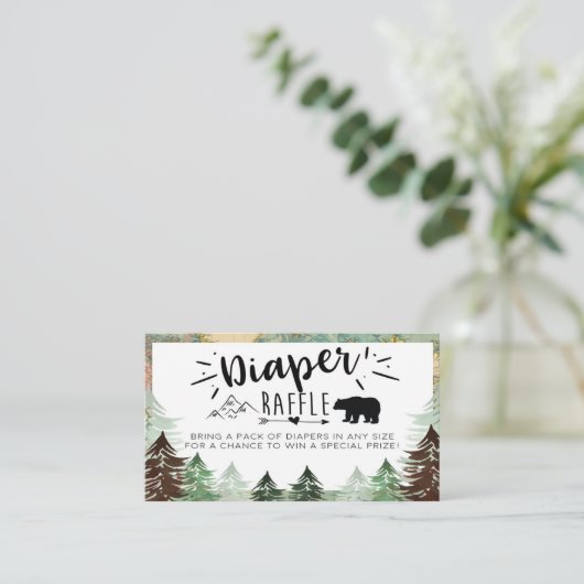 Baby shower met het grootste avontuur, luidere Raf Informatiekaartje (Staand voorkant)