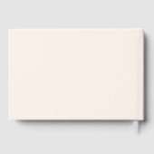 Baby shower miniature moderne Rose Gold Foil (Verso)