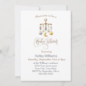 Baby shower Mobile Invitation (Devant)