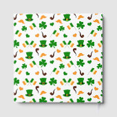 Baby shower moderne de la Saint Patrick de Leprech (Verso)