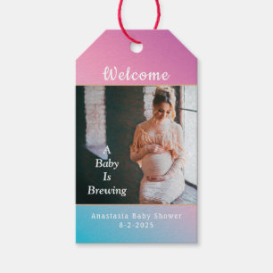 Baby shower moeder moederschap Zwangerschap Aangep Cadeaulabel