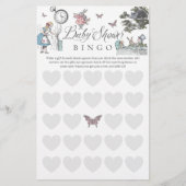 Baby shower moeder-te-zijn Alice in Wonderland Bin (Voorkant)