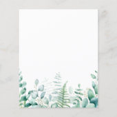 Baby shower Moon Giraffe leuke uitnodiging (Achterkant)