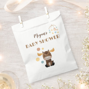 Baby shower Moose et Mobile pour sacs